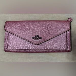 Coach Crossgrain Slim Envelope Wallet
